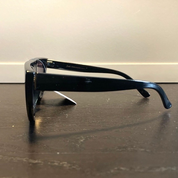 BLACK  GISELLE CAT EYE WOMEN'S SUNGLASSES 22223 - Picture 4 of 4